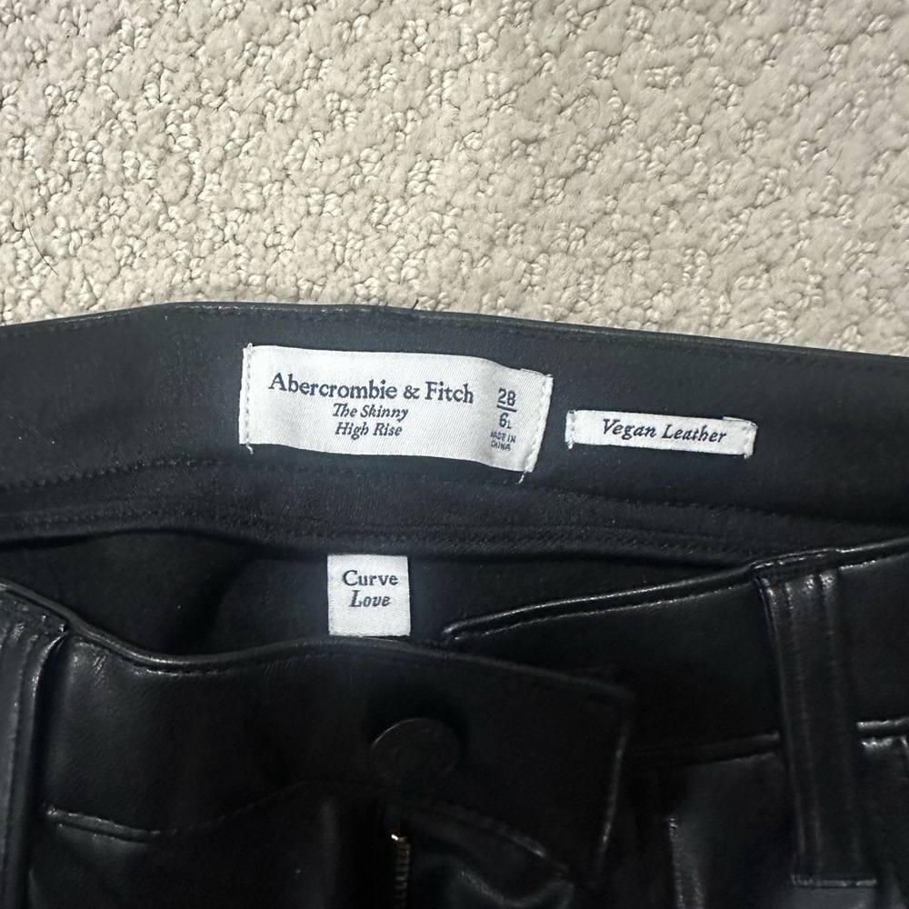 Abercrombie Leather pants